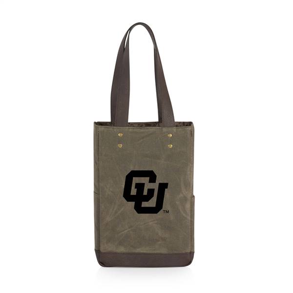Colorado Buffaloes 2 Bottle Insulated Wine Cooler Bag