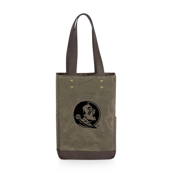 Florida State Seminoles 2 Bottle Insulated Wine Cooler Bag  