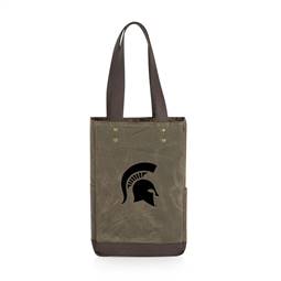 Michigan State Spartans 2 Bottle Insulated Wine Cooler Bag