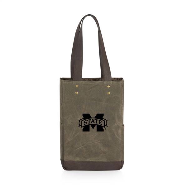 Mississippi State Bulldogs 2 Bottle Insulated Wine Cooler Bag