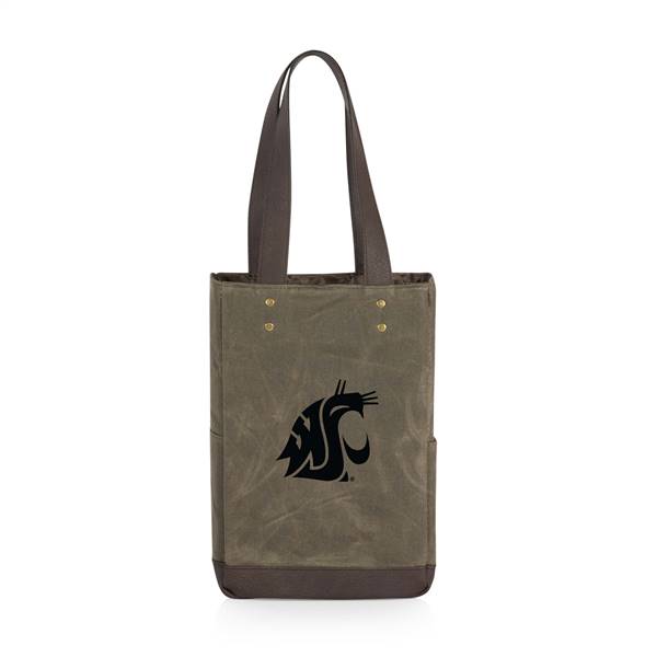 Washington State Cougars 2 Bottle Insulated Wine Cooler Bag