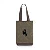 Wyoming Cowboys 2 Bottle Insulated Wine Cooler Bag