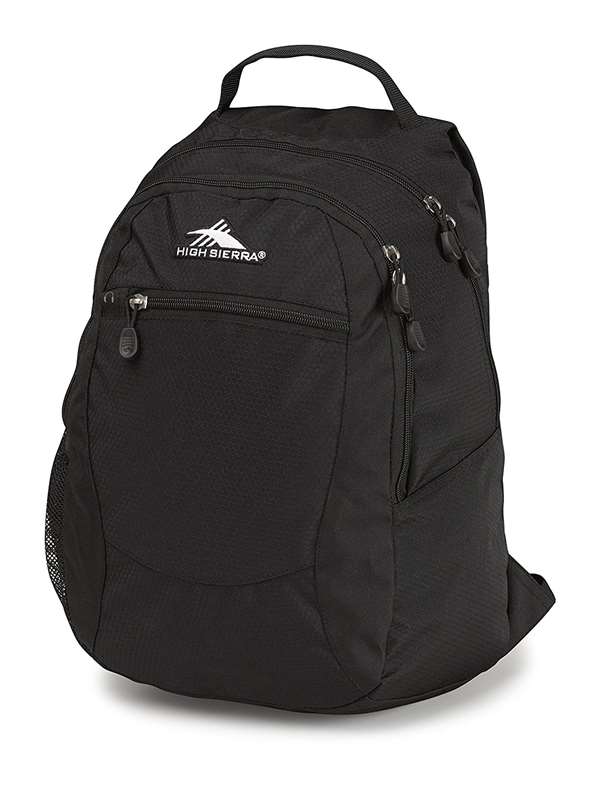 High Sierra BTS Backpacks Curve Daypack BLACK/BLACK/BLACK