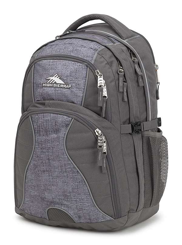 High Sierra BTS Backpacks Swerve Daypack SLATE/WOOLLY WEAVE