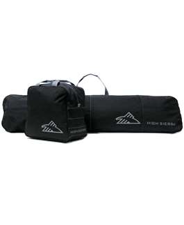 High Sierra Hs Core Series S/S Snowboard Bag & Boot Bag Combo Black/Black