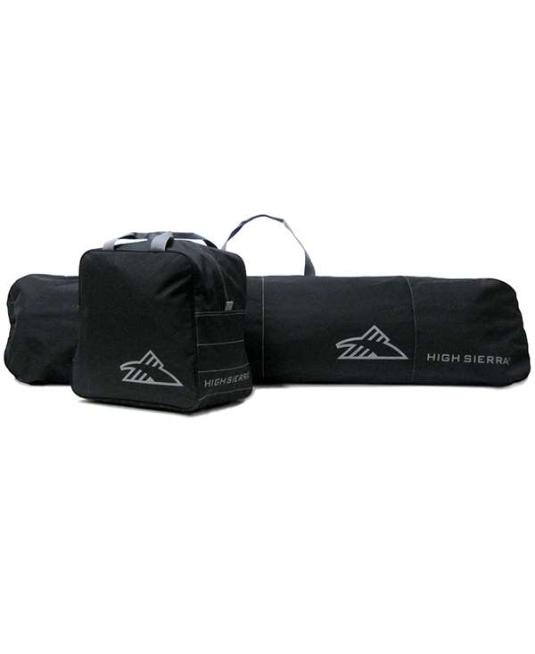 High Sierra Hs Core Series S/S Snowboard Bag & Boot Bag Combo Black/Black