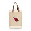 Arizona Cardinals Jute 2 Bottle Insulated Wine Bag  