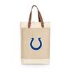 Indianapolis Colts Jute 2 Bottle Insulated Wine Bag  