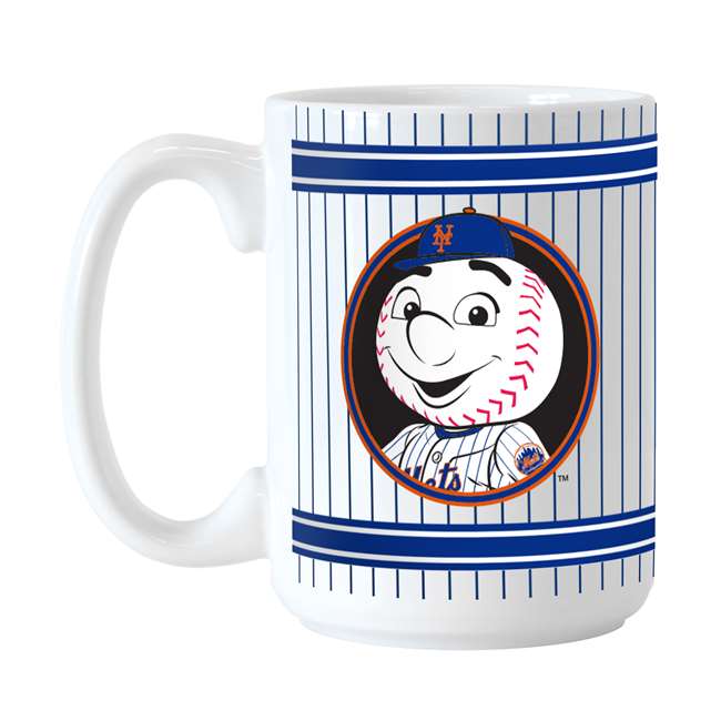 New York Mets 15oz Mr. Met Sublimated Mug