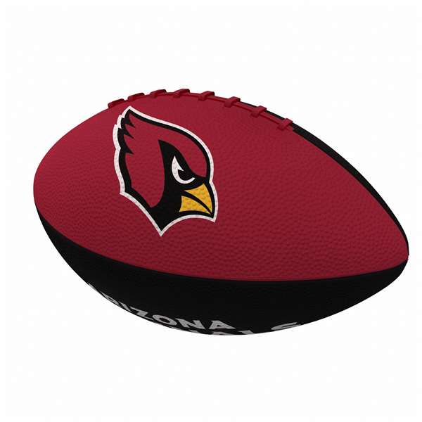 Arizona Cardinals Pinwheel Logo Junior-Size Rubber Football