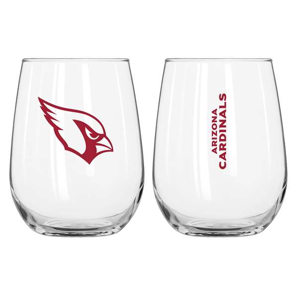 Arizona Cardinals 16oz Gameday Curved Beverage Glass