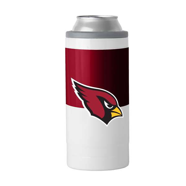 Arizona Cardinals Colorblock 12oz Slim Can Coolie Coozie  