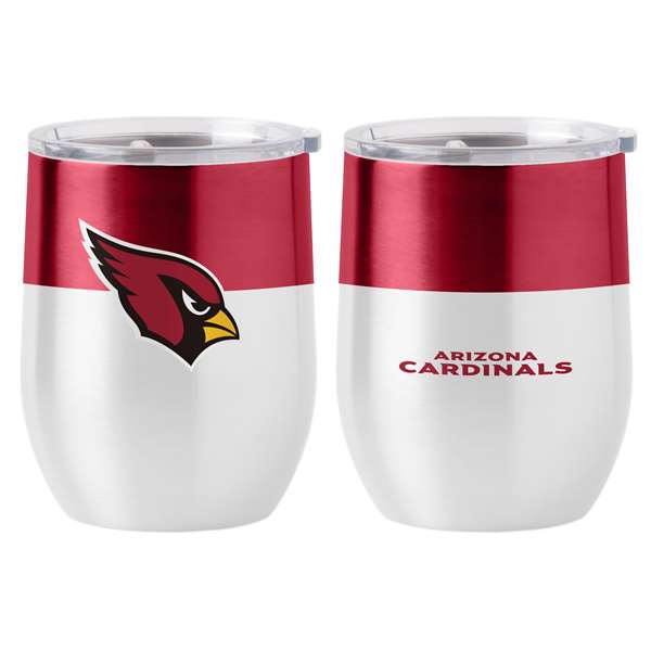 Arizona Cardinals Colorblock 16oz Stainless Curved Beverage  