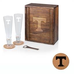 Tennessee Volunteers Pilsner Beer Glass Drink Set