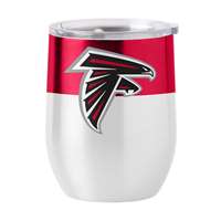 Atlanta Falcons 16oz Colorblock Stainless Curved Beverage  