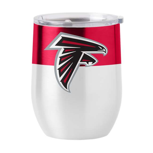 Atlanta Falcons 16oz Colorblock Stainless Curved Beverage