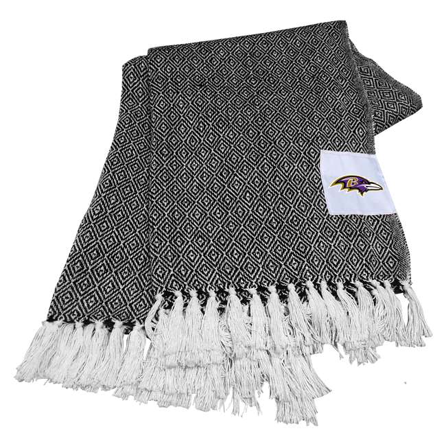 Baltimore Ravens Farmhouse Throw