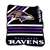 Baltimore Ravens Raschel Thorw Blanket