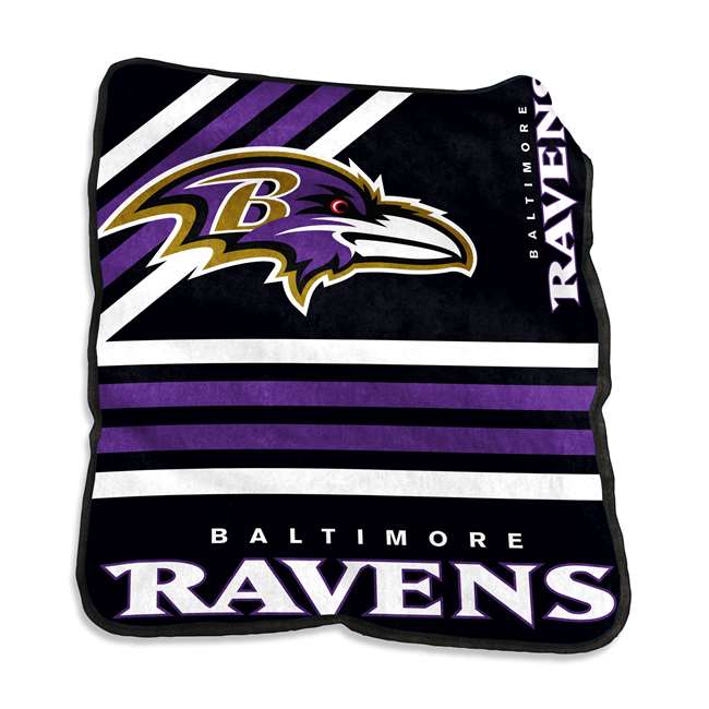 Baltimore Ravens Raschel Thorw Blanket