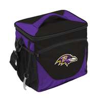 Baltimore Ravens 24 Can Cooler