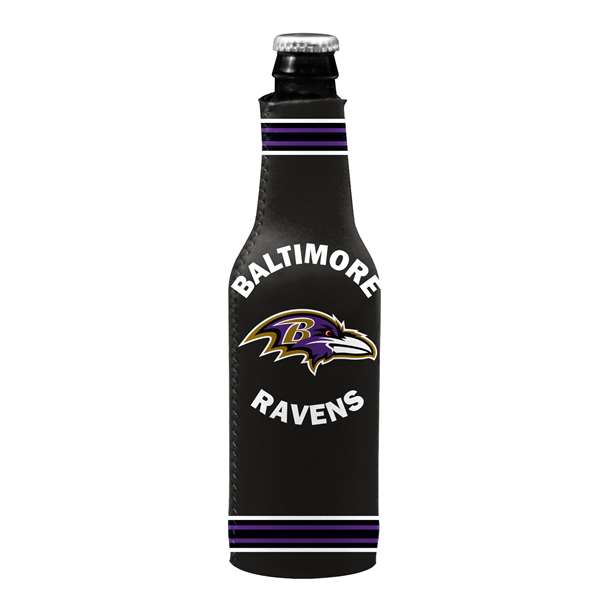 Baltimore Ravens Crest Logo Bottle Coozie