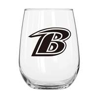 Baltimore Ravens 16oz Gameday Curved Beverage Glass