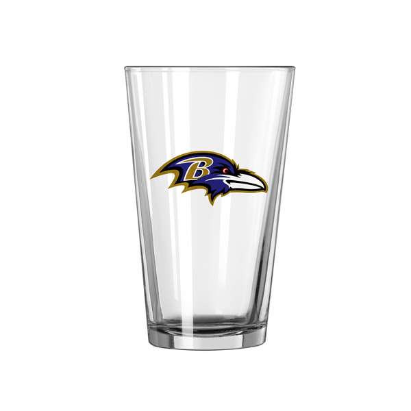 Baltimore Ravens 16oz Logo Pint Glass