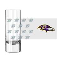 Baltimore Ravens 2.5oz Satin Etch Shooter Glass