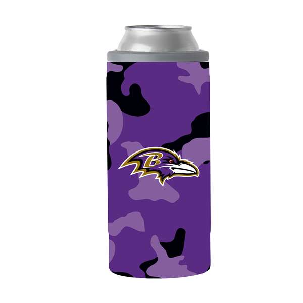 Baltimore Ravens Camo Swagger 12oz Slim Can Coolie