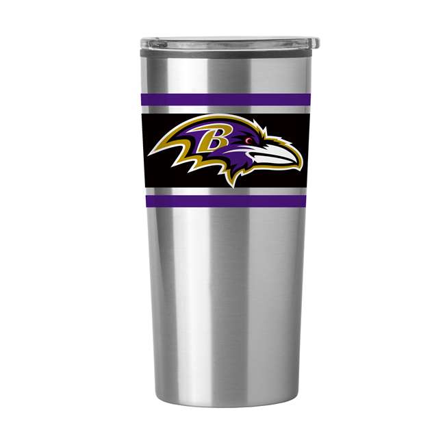 Baltimore Ravens Stripe 20 oz Fusion Tumbler