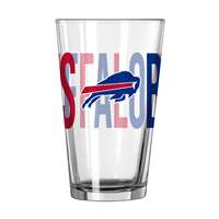 Buffalo Bills 16oz Overtime Pint Glass