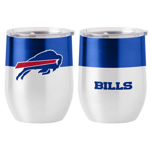 Buffalo Bills 16oz Stainless Curved Beverage Tumbler