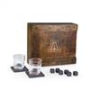 Arizona Wildcats Whiskey Box Drink Set