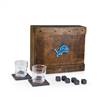 Detroit Lions Whiskey Box Drink Set