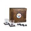 Pittsburgh Steelers Whiskey Box Drink Set