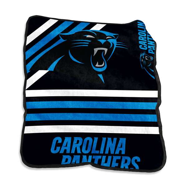 Carolina Panthers Raschel Thorw Blanket