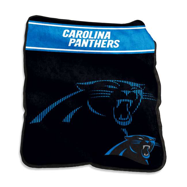 Carolina Panthers 60x80 Raschel Throw Blanket
