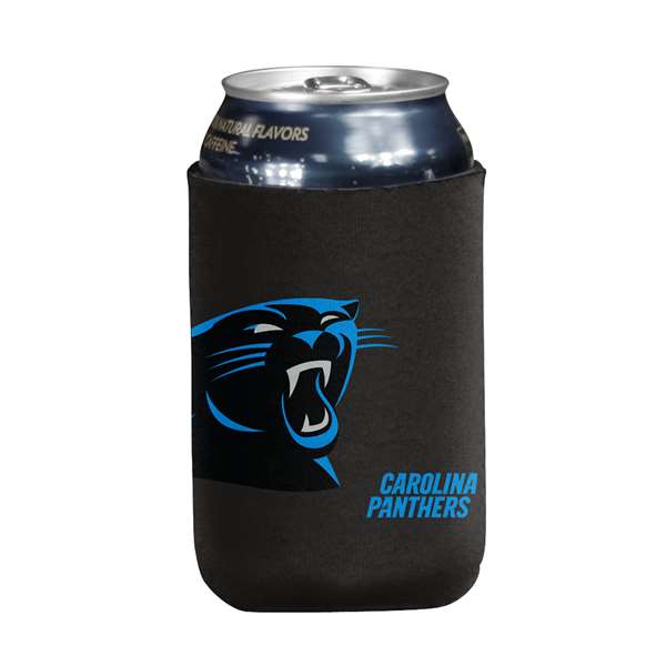 Carolina Panthers Oversized Logo Flat Coozie