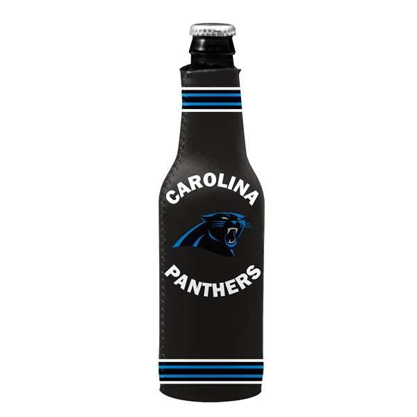 Carolina Panthers Crest Logo Bottle Coozie