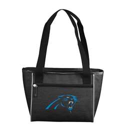 Carolina Panthers Crosshatch 16 Can Cooler Tote 83 - 16 Cooler Tote