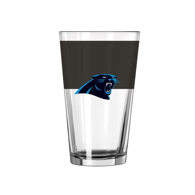Carolina Panthers 16oz Colorblock Pint Glass  