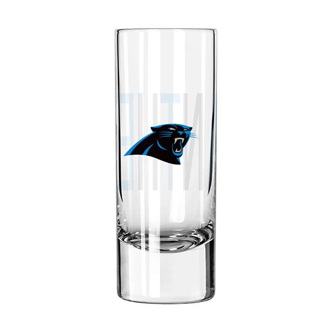 Carolina Panthers 2.5oz Overtime Shooter Glass
