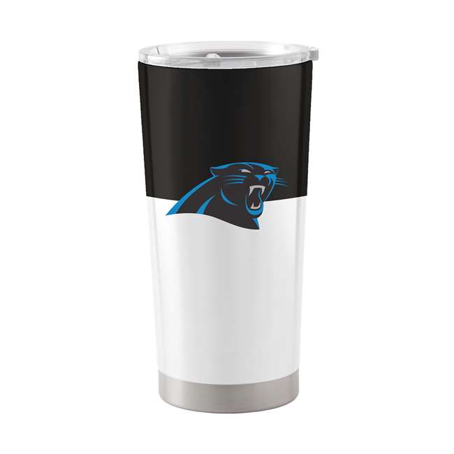 Carolina Panthers Colorblock 20oz Stainless Tumbler