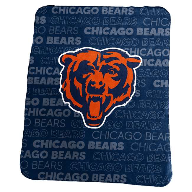 Chicago Bears Classic Fleece Blanket 50 X 60 inches