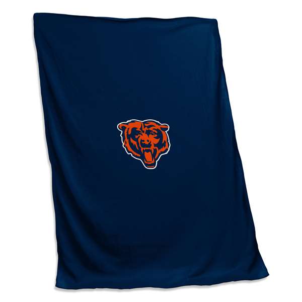 Chicago Bears Sweatshirt Blanket 54 X 80 Inches