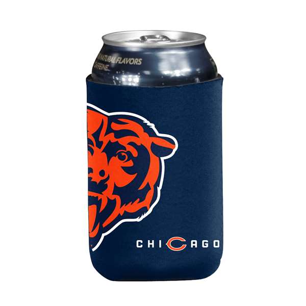 Chicago Bears Oversized Logo Flat Coozie