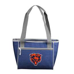 Chicago Bears Crosshatch 16 Can Cooler Tote 83 - 16 Cooler Tote