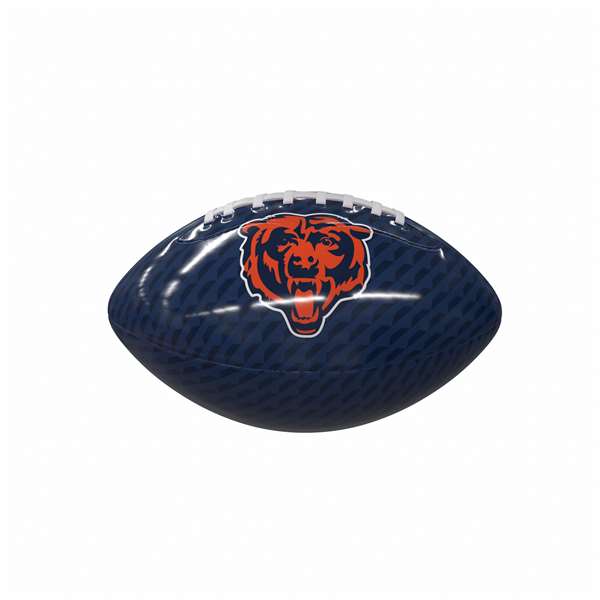 Chicago Bears Carbon Fiber Mini-Size Glossy Football  