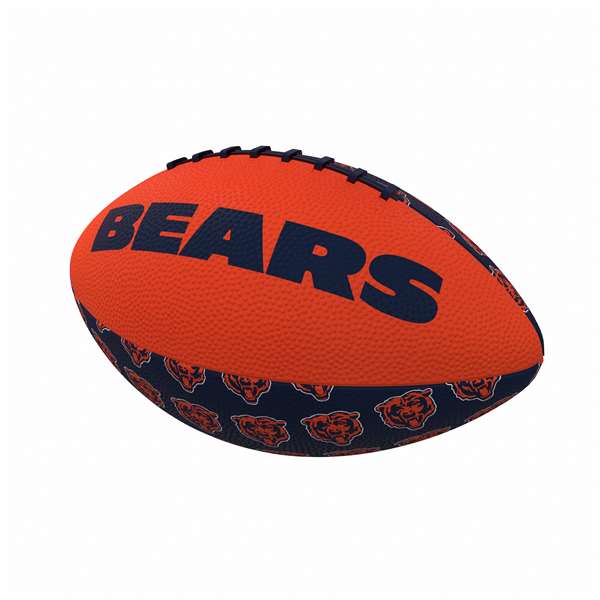 Chicago Bears Repeating Mini-Size Rubber Football