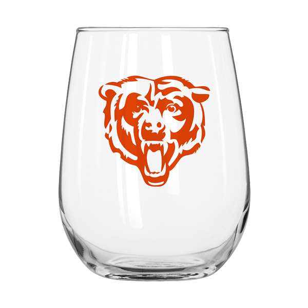 Chicago Bears 16oz Gameday Curved Beverage Glass